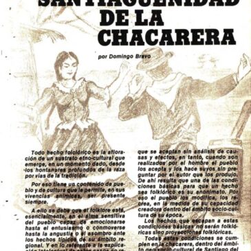 La “santiagueñidad” de la Chacarera