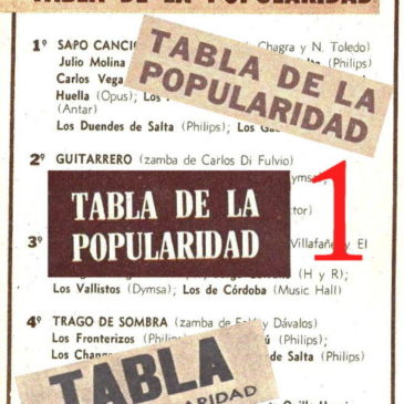 Las Canciones Preferidas En la “Tabla de la Popularidad” (1)