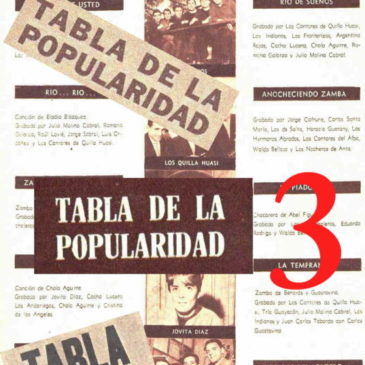 Las Canciones Preferidas en la “Tabla de la Popularidad” (y3)